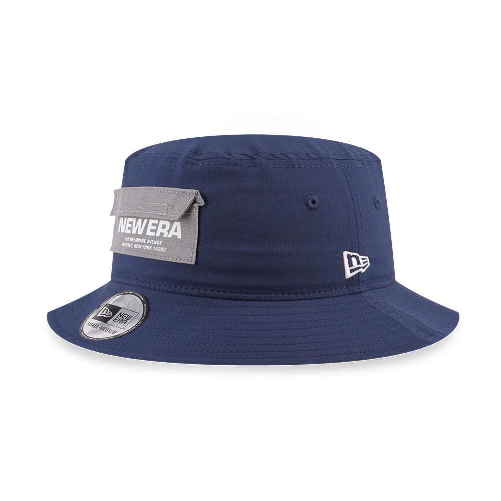 NEW ERA 漁夫帽 POCKET HEX TECH 海洋藍-NE12711181