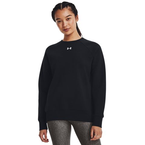 【UNDER ARMOUR】女 Rival Fleece 長袖T-Shirt