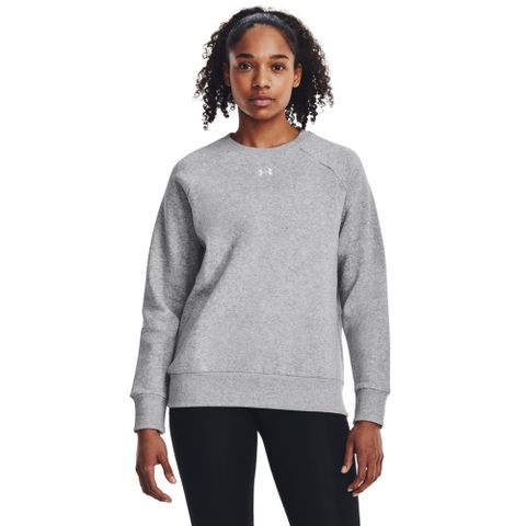 【UNDER ARMOUR】女 Rival Fleece 長袖T-Shirt