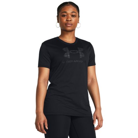 Under Armour 安德瑪 女 Tech Logo 短袖T-Shirt