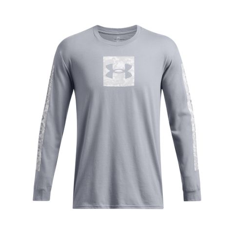 【UNDER ARMOUR】UA 男 CAMO BOXED SPORTSTYLE 長袖T-Shirt