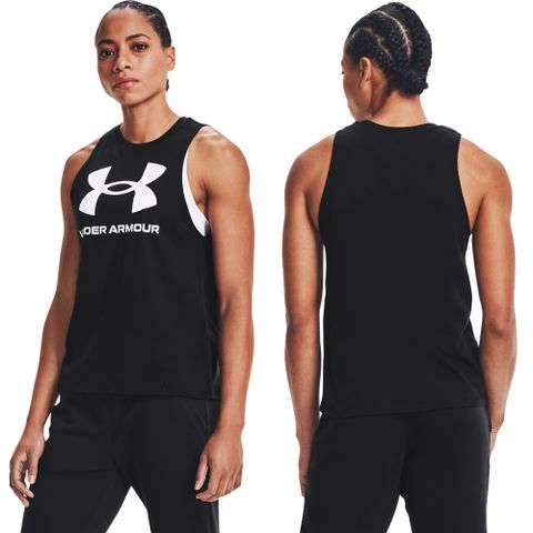 【UNDER ARMOUR】UA 女 Sportstyle 背心