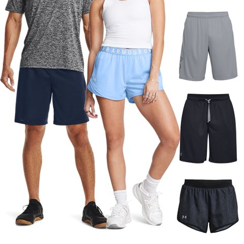 Under Armour 安德瑪 UA 男女款 運動短褲 吸濕排汗 快乾