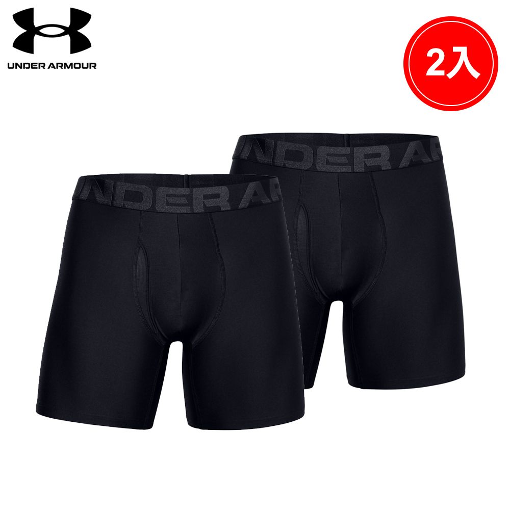 Under Armour UA 男 Tech 6吋四角褲(2入)