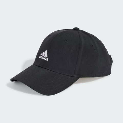 ADIDAS 愛迪達 Small Logo Cap [IY8783] 棒球帽 刺繡徽標 輕便 可調式 經典款 黑