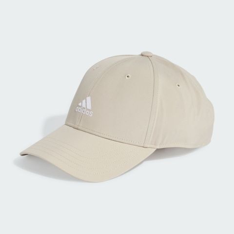 ADIDAS 愛迪達 Small Logo Cap [IY8785] 棒球帽 刺繡徽標 輕便 可調式 經典款 沙色