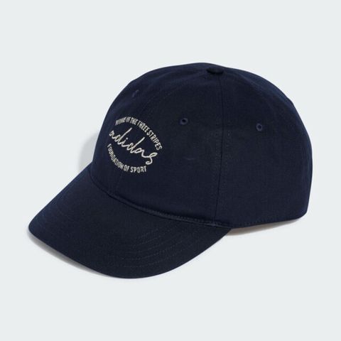 ADIDAS 愛迪達 Adidas DAD CAP EMBR [IY7692] 棒球帽 帽子 草寫 運動 休閒 遮陽 愛迪達 深藍