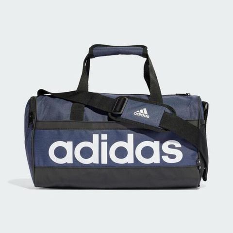Adidas Linear DUF XS [HR5346] 小健身包 運動 休閒 旅行背包 斜背 手提 愛迪達 藍