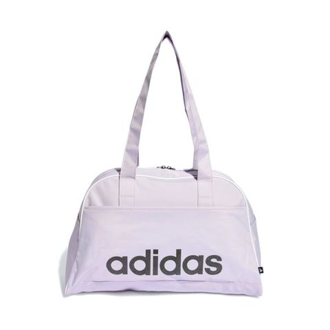 ADIDAS 愛迪達 W L ESS BWL Bag [IR9930] 側背包 保齡球包 時尚復古包 健身 旅遊 淺紫