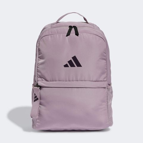 ADIDAS 愛迪達 SP BP PD [IR9935] 後背包 運動包 雙肩背包 學生書包 訓練 休閒 輕量 舒適 藕紫