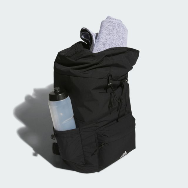adidas 愛迪達 Adidas W Backpack [JF1206] 後背包 雙肩背包 運動 訓練 戶外 休閒 露營 登山 黑