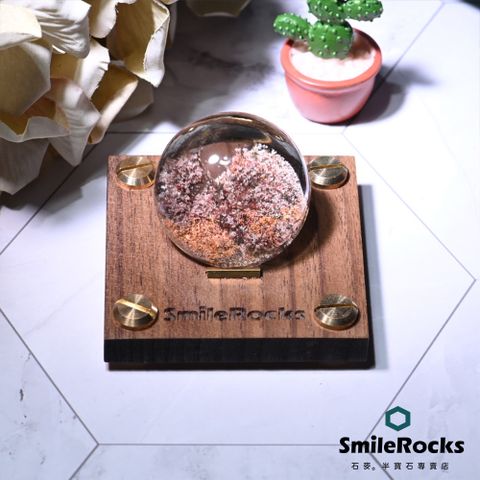 SmileRocks 石麥 圓形彩幽靈 直徑3.6cm 厚2.1cm No.042950107