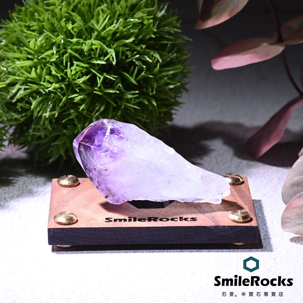 SmileRocks 石麥   紫鈦晶原礦 7.2x3.7x2.3cm No.043250314