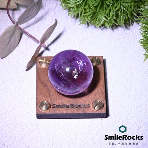 SmileRocks 石麥 紫黃晶球 直徑3.9cm No.051510315