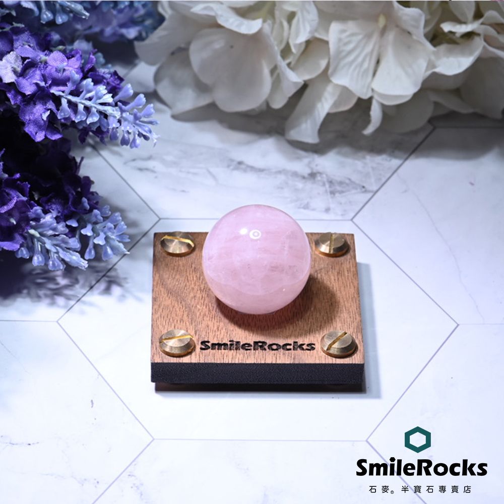 SmileRocks 石麥   粉晶球 直徑3.1cm No.050620508