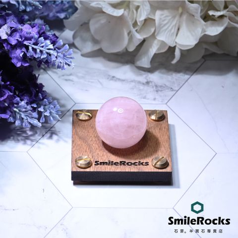 SmileRocks 石麥 粉晶球 直徑3.1cm No.050620508
