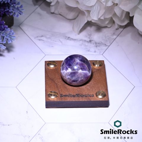 SmileRocks 石麥 夢幻紫水晶球 直徑3.0cm No.050300508