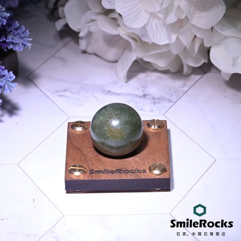SmileRocks 石麥 天然東菱石球 直徑3.1cm No.050270508