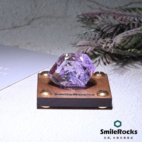 SmileRocks 石麥 紫水晶隨形冰塊4.0x2.0x2.9cm No.043870522