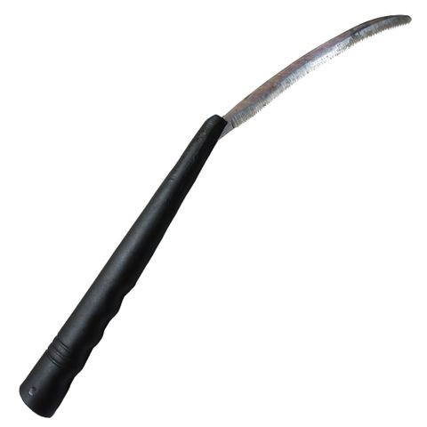 【小美紀】立大左手禾刀黑長柄(彎刃)20支裝(鐮刀系列)鋸刀58S