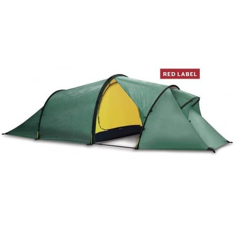 HILLEBERG 紅標 NALLO 3 GT 超輕量抗撕裂三人帳篷(3.2kg)鋁合金營柱_全方位四季帳棚 適縱走.登山/013711 綠 DA