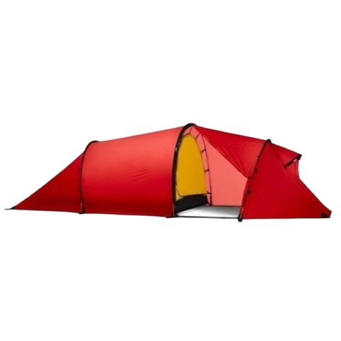 【HILLEBERG】納洛 紅標 Nallo 3 GT 輕量抗撕裂三人帳篷(3.2kg)/寬敞的置物空間/013712 紅