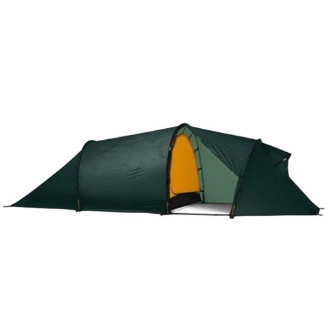 【HILLEBERG】納洛 紅標 Nallo 4 GT 輕量抗撕裂四人帳篷(3.6kg)/寬敞的置物空間/014511 綠