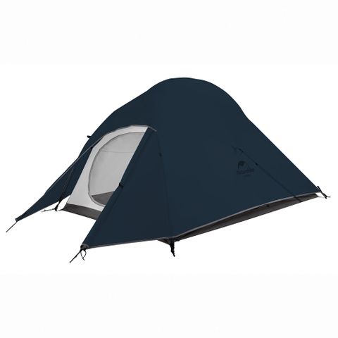 Naturehike 升級款 云尚2極輕量20D矽膠雙人帳篷 攻頂帳 贈地席 藏青藍