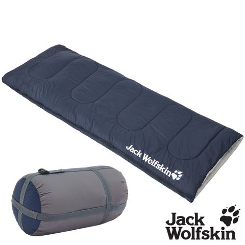 【Jack wolfskin 飛狼】極速升溫石墨烯刷毛睡袋『舒適溫度：0 ~ 5°C』