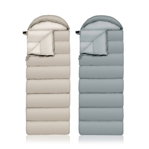 【KASS凱斯】睡袋 露營睡袋 信封式保暖睡袋 四季通用 親膚觸感 防風保暖