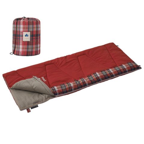 【LOGOS】丸洗格紋 -2℃ 信封型全開式透氣保暖睡袋(可機洗/可合併/中空纖維)適登山露營旅遊/72602030