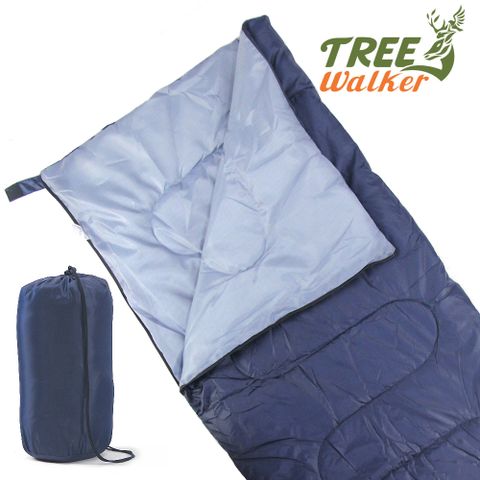 Tree Walker 輕巧兩用睡袋-深藍