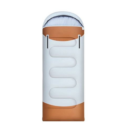 戶外露營羽絨棉加厚保暖睡袋 高級可伸手款1350g