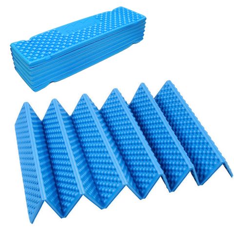 DIBOTE 輕量野營折疊睡墊(藍)