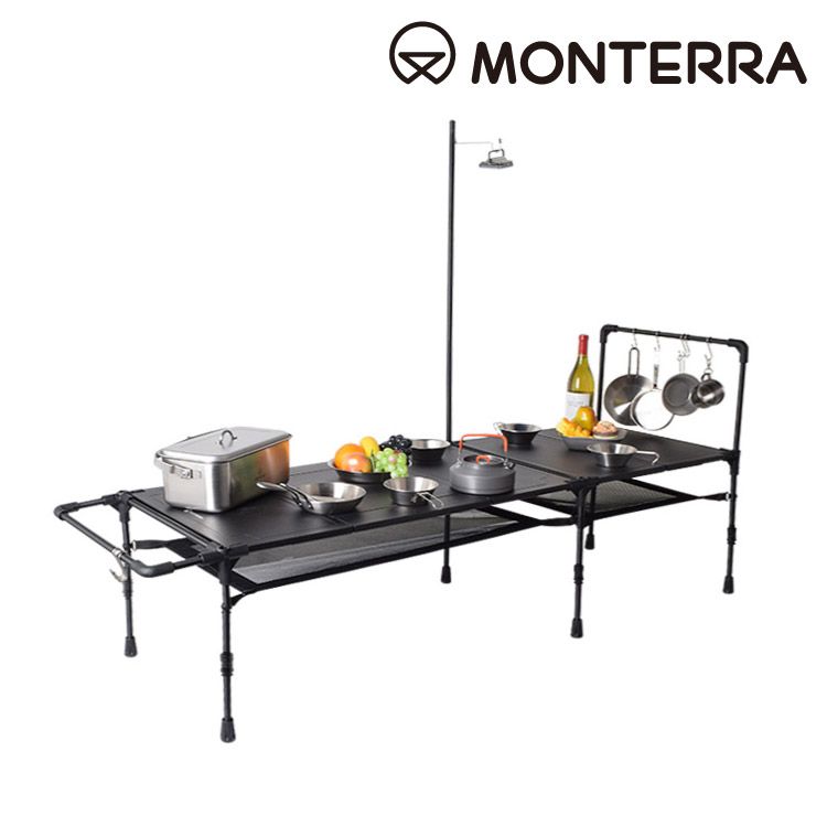 monterra  i-UM EX-Table 輕量型折疊桌黑色