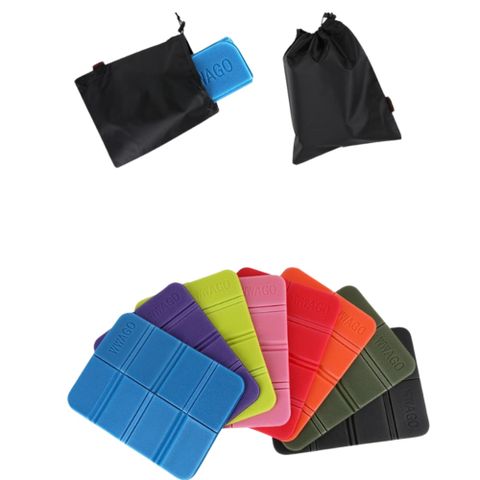 兩入WWAGO新款XPE户外坐墊折叠保麗龍便携野餐墊隔髒污防潮墊