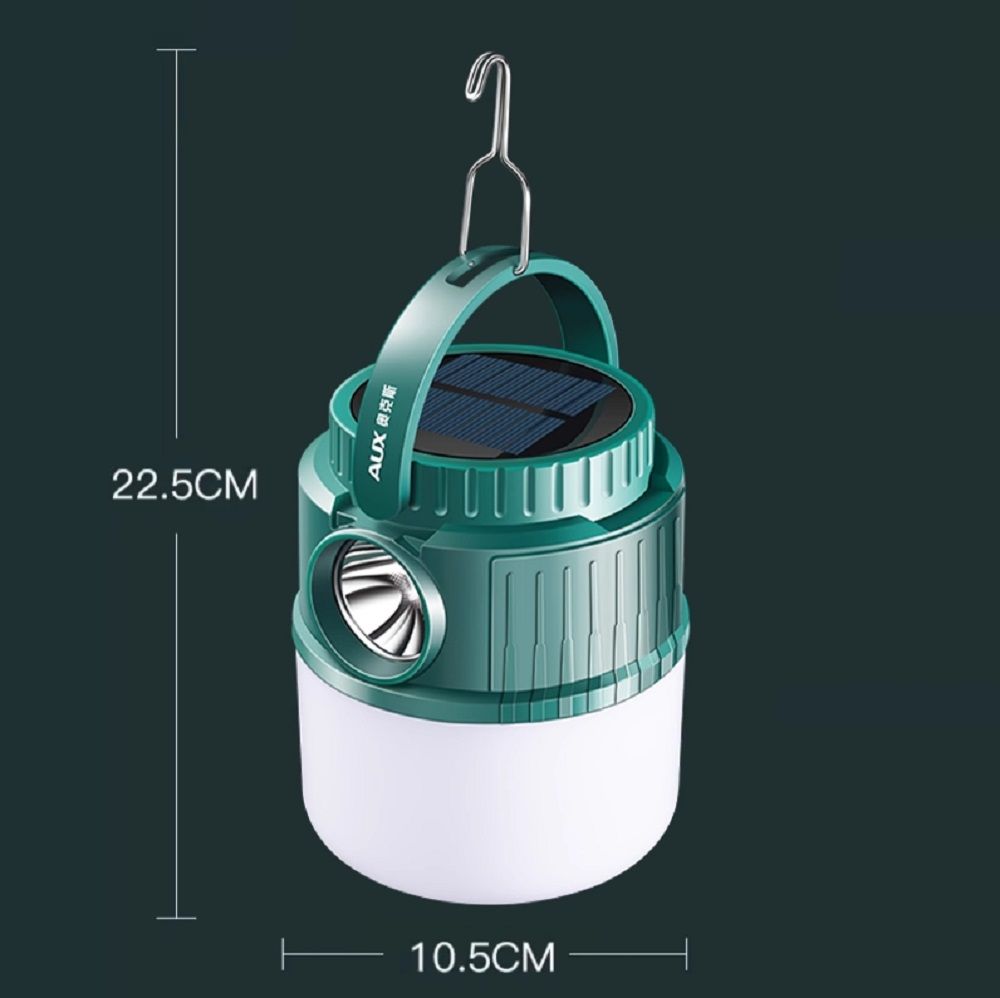  AOKESI奧克斯 露營燈 太陽能戶外燈 超長續航充電照明燈 野營帳篷停電應急燈 家用燈Z