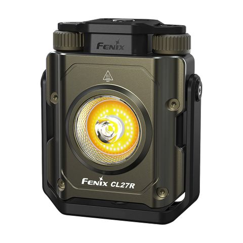 FENIX CL27R 聚泛光多功能戶外燈/1600流明.紅白雙光源 多功能戶外燈 磁吸工作燈 USB充電燈 露營燈