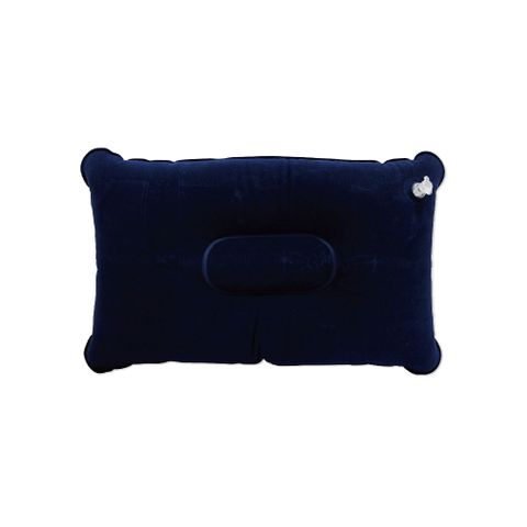 生活良品-戶外露營睡眠3件組(麂皮絨充氣枕頭1入+眼罩1入+耳塞1對)/袋(上班族午休枕,學生午睡枕)