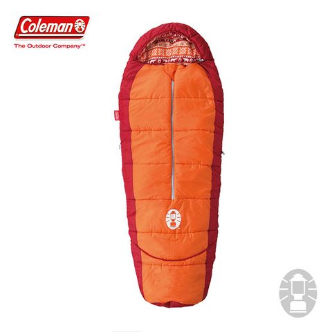 Coleman 兒童可調式橘色睡袋C4 / CM-27271M000