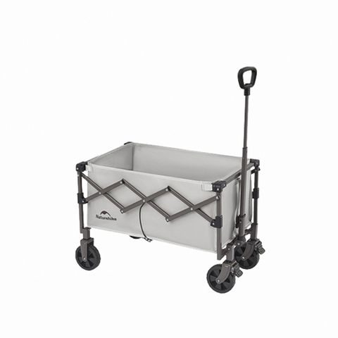 Naturehike 輕盈折疊手推車70L 煙灰色 JJ012