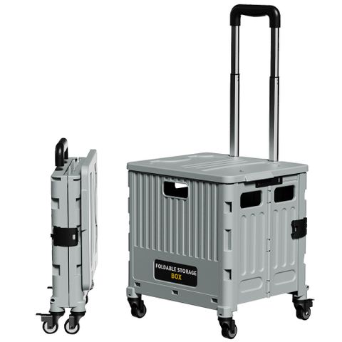 家用多功能 買菜車 小拉車輕便攜 折疊購物車 拉桿拖車 擺攤露營小車