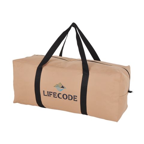 LIFECODE 野營裝備袋70x40x30cm(容量84L)-奶茶色