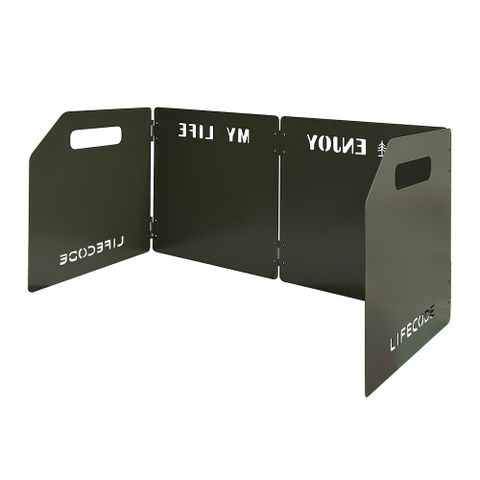 LIFECODE 四折加厚爐具擋風板-2色可選