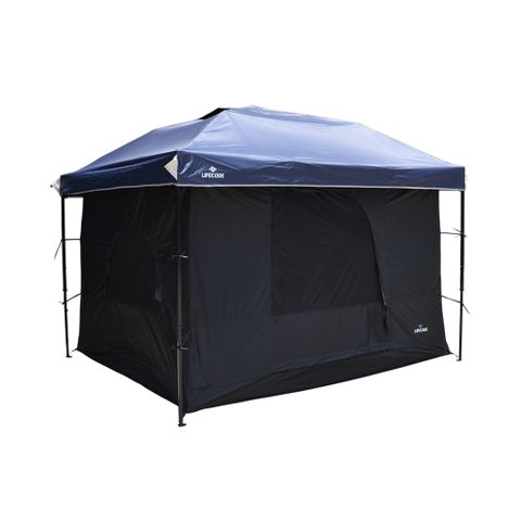 LIFECODE 客廳帳配件-內掛帳(黑色)