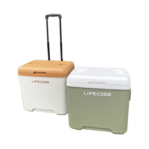 LIFECODE 急凍屋-拉桿式30L保冰桶-附2個冰磚-2色可選