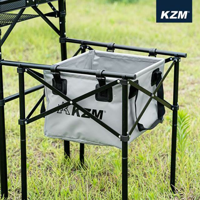 KZM  2WAY方型折疊水桶