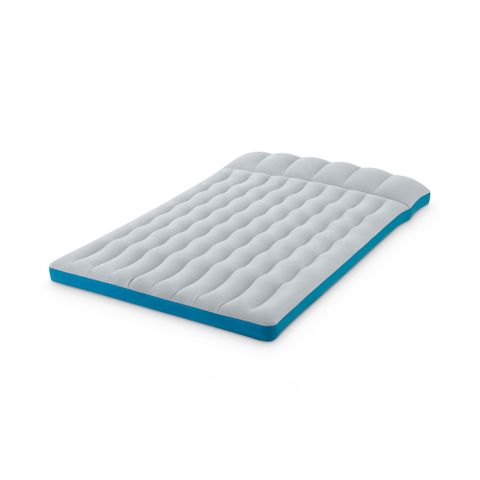 INTEX 雙人野營充氣床墊-寬127cm (灰藍色) (67999)