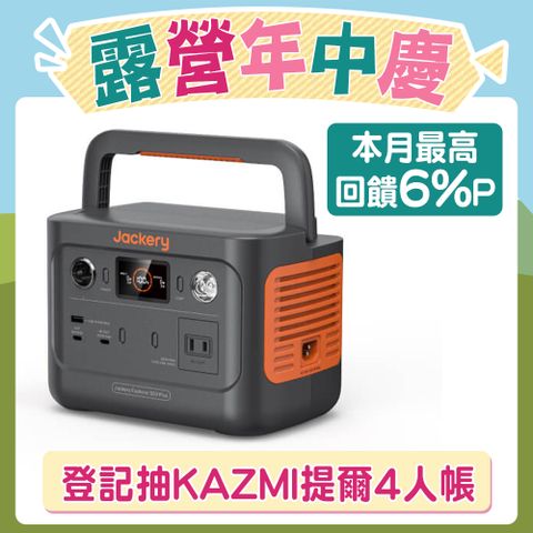Jackery 300 Plus 儲能行動電源/戶外電源