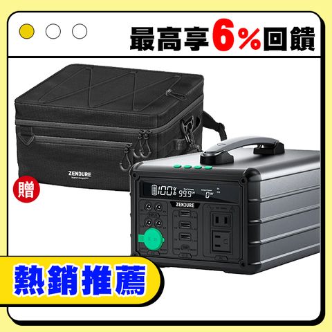 Zendure 1000W小坦克戶外行動電源站